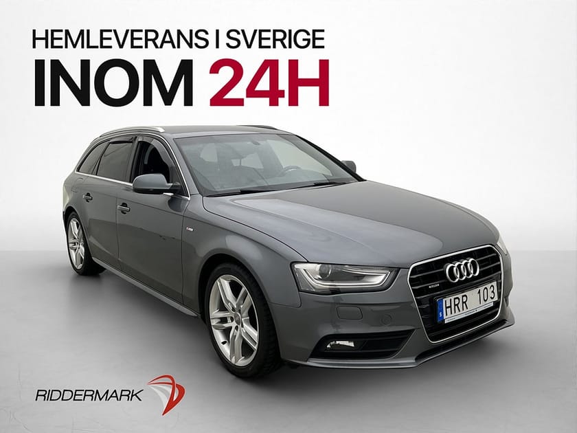 Bild 2 av Audi A4 Avant 2.0 TDI S Tronic Quattro S-Line Drag 2-Brukare