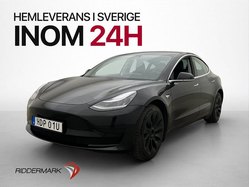 Bild 4 av Tesla Model 3 Standard Range Plus 325hk Adp-fart  Pano Kam.