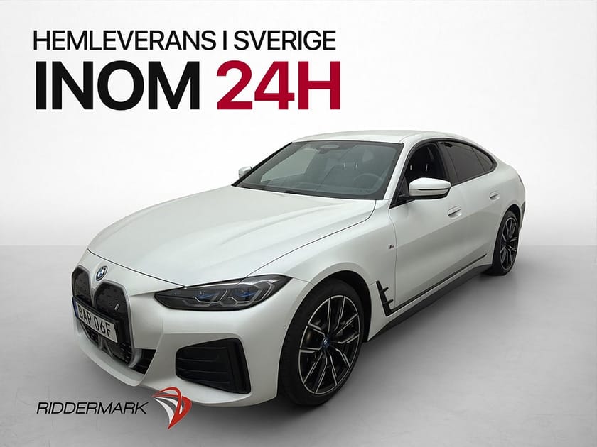 Bild 4 av BMW i4 eDrive40 Gran Coupé 340hk M-Sport Laser Head-Up MOMS