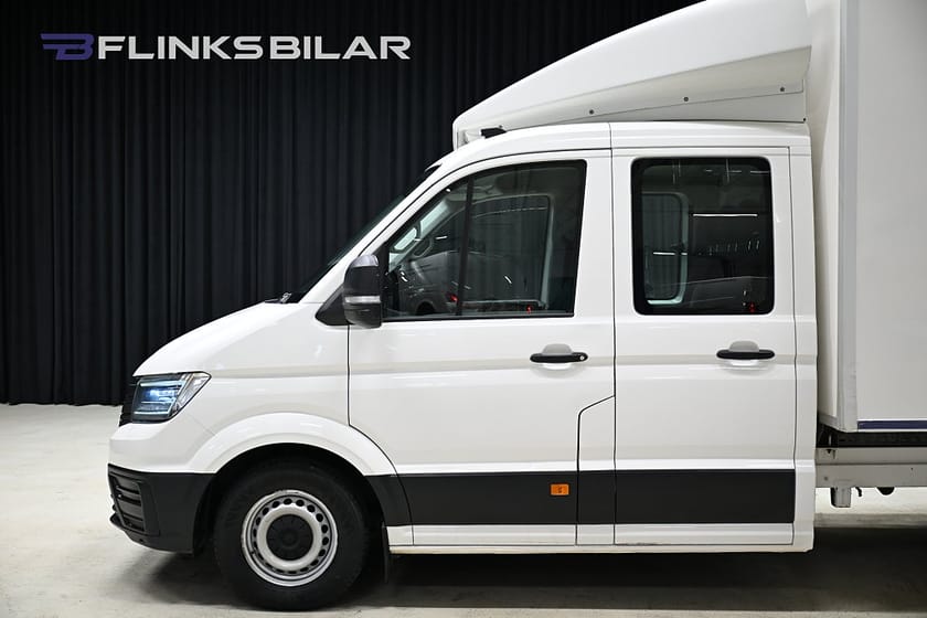 Bild 4 av Volkswagen Crafter Chassi Double Cab 177HK Automat|Dubbelhytt|Volymskåp|BGLyft|Kambytt|Moms