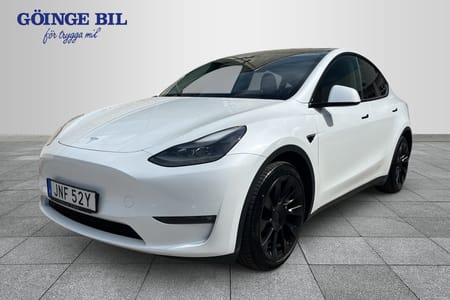 Tesla Model Y Long Range AWD 514hk Panorama/ Dragkrok