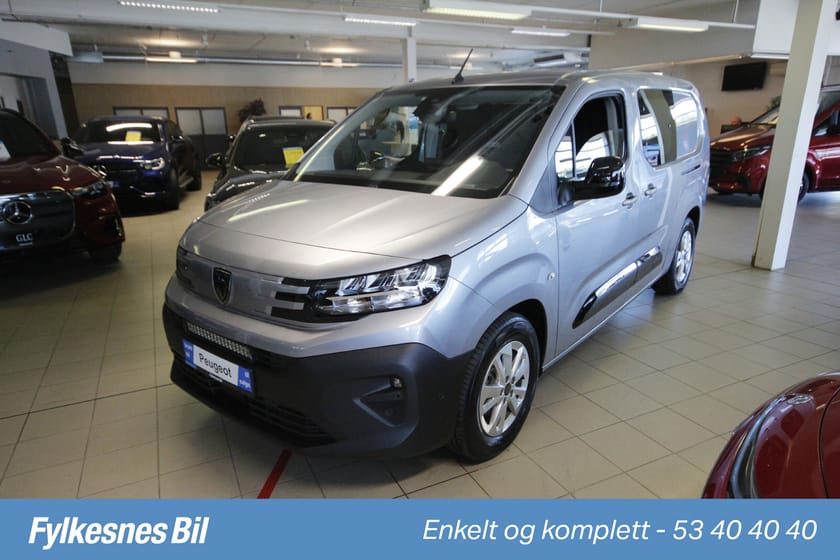 Bilde 1 av Peugeot e-Partner L2 Mester 136hk 50 kWh