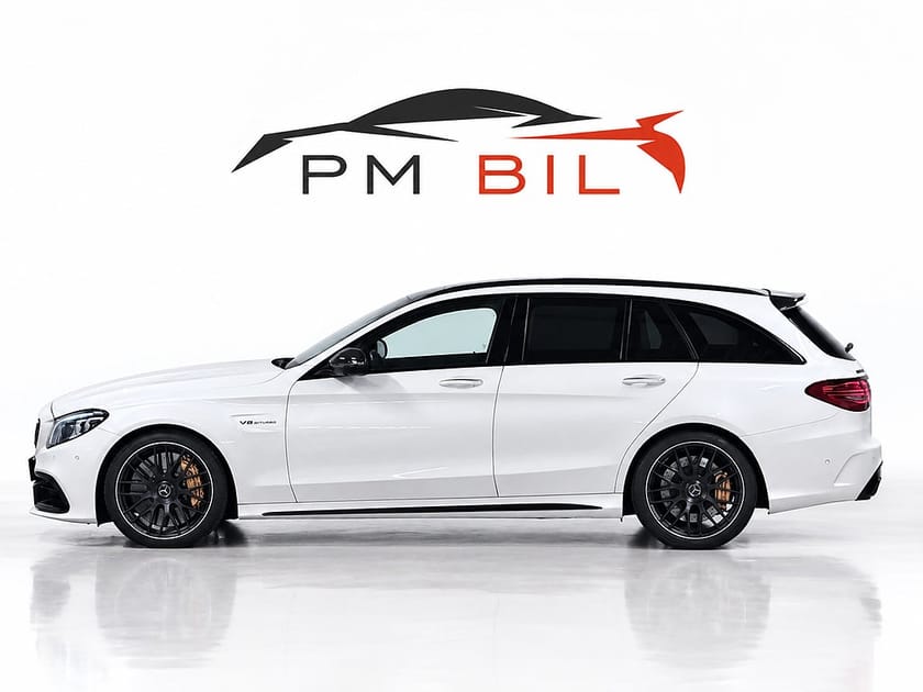 Bild 5 av Mercedes-Benz AMG C 63 S T C63 Skalstolar Keramiska Kolfiber Pano Drag S&V-Hjul