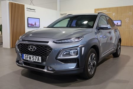 Hyundai Kona Hybrid 1,6 GDI 141hk Premium HEV Aut Dragkrok