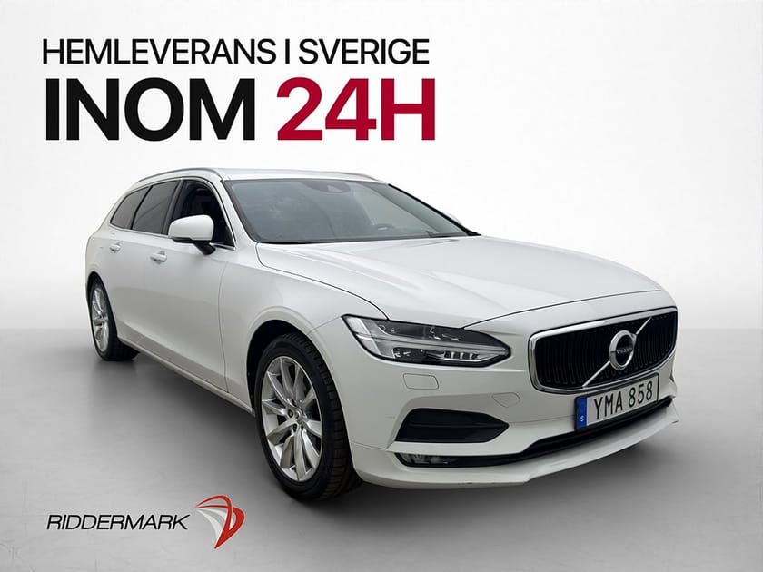 Bild 1 av Volvo V90 D3 Advanced Skinn Drag VoC Värmare 150hk