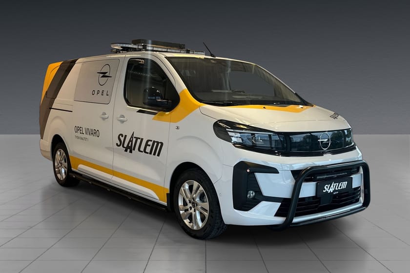 Bilde 3 av Opel Vivaro Varebil FØLGEBILRIGGET/BØYLE/2XLED-BAR++++
