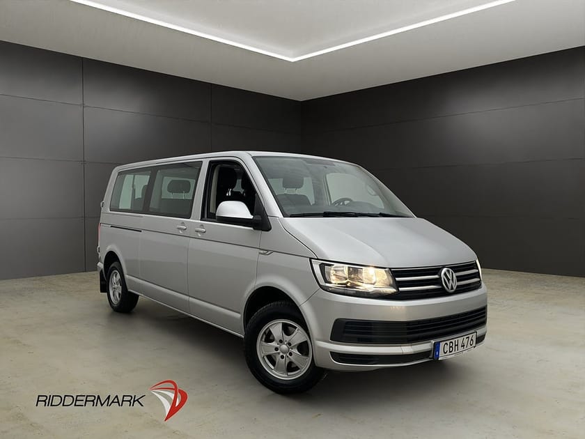 Bild 1 av Volkswagen Caravelle Lång 9-Sit Värmare PDC Bluetooth Moms