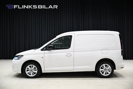 Volkswagen Caddy Cargo DSG 122HK Inredd|Nedlackad|LED|Backkamera|EnÄgare|Moms