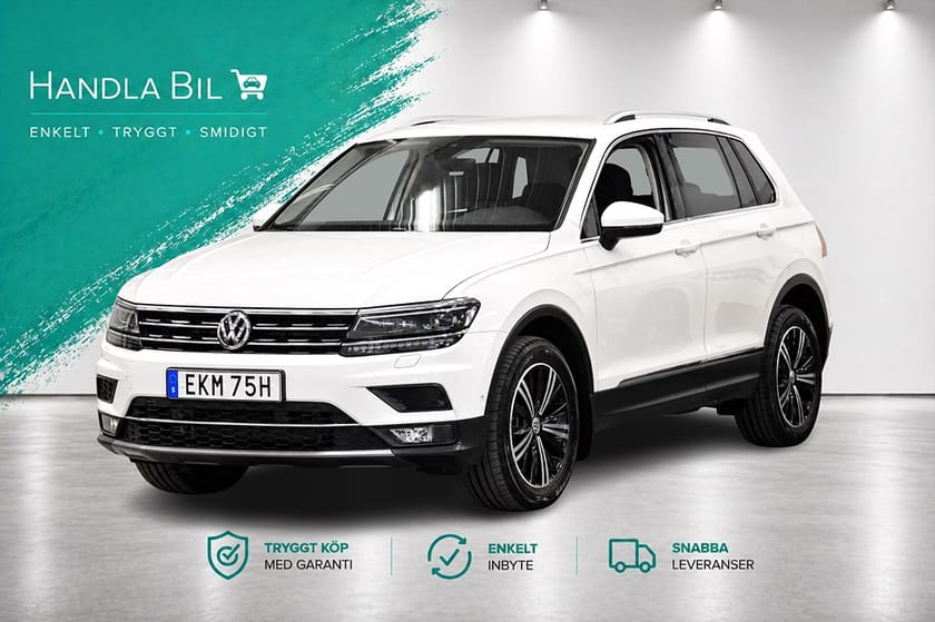 Bild 1 av Volkswagen Tiguan 2.0 4Motion GT Cockpit D-värm Adaptivf B-kam Dragkrok