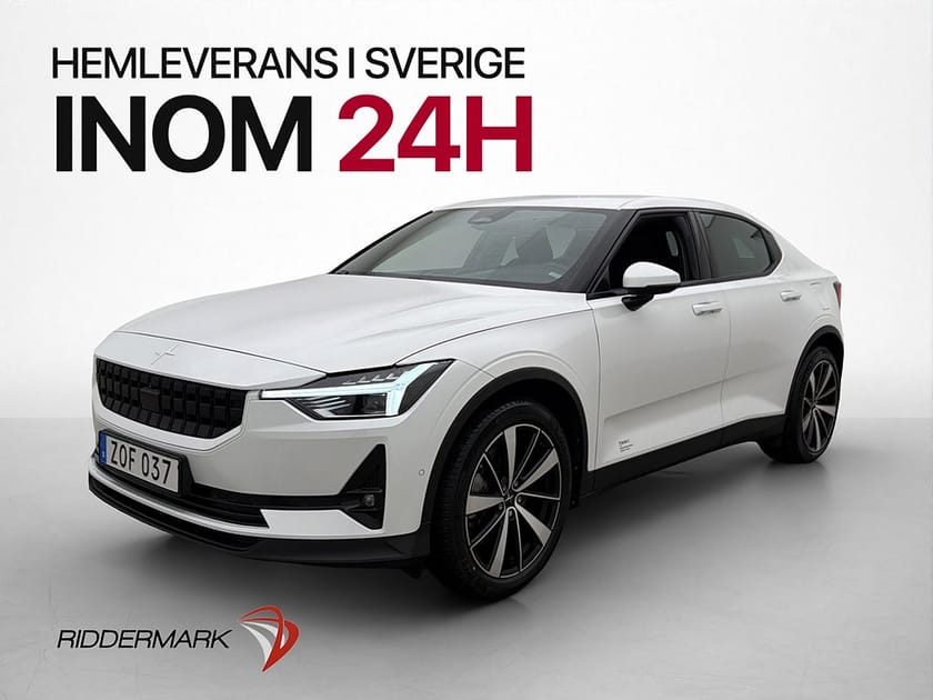 Bild 4 av Polestar 2 Long Range Single Motor Adapt-fart Drag 360° Navi