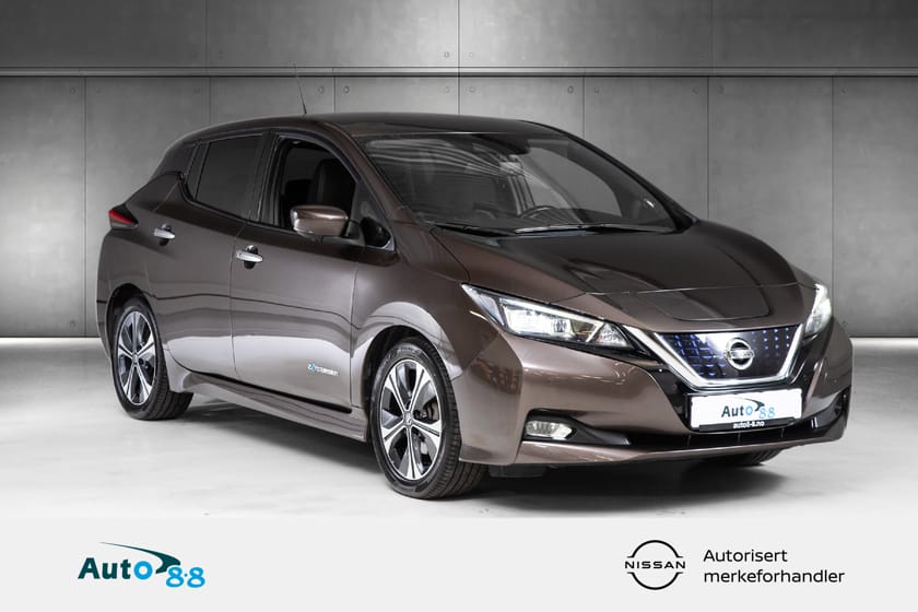 Bilde 1 av Nissan Leaf /TEKNA/SKINN/BOSE/BLIS/NAVI/DAB+/VARMEPUMPE/++!