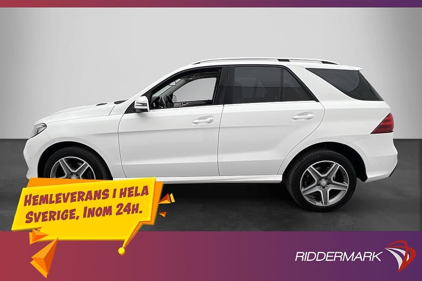 Bild 4 av Mercedes-Benz GLE 350 d 4MATIC AMG Pano Värmare 360° Skinn Drag