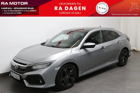Honda Civic 1,5 i-VTEC Turbo Aut Prestige Skinn Pano Motorv