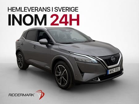 Nissan Qashqai e-POWER 190hk Tekna Pano HuD 360° Navi Drag