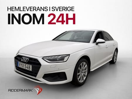 Audi A4 Sedan 40 TDI quattro Q Proline Matrix Värm Kamera Navi Drag
