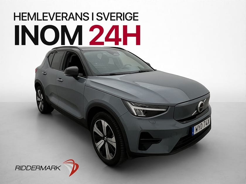 Bild 4 av Volvo XC40 Recharge Core Värmare Kamera CarPlay Rattvärme