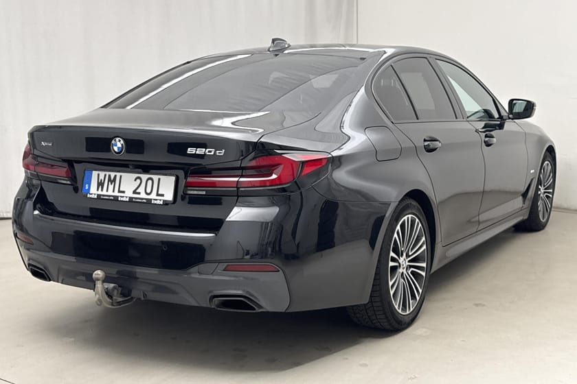 Bild 3 av BMW 520d xDrive Sedan 520 190hk M Sportpaket Helläder H/K
