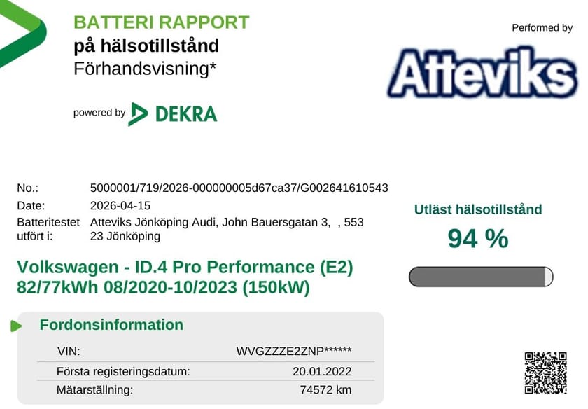 Bild 3 av Volkswagen ID.4 Pro Performance 204hk *LED/GPS/Carplay*