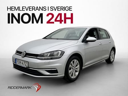 Volkswagen Golf 116hk 1.0 TSI Dragkrok CarPlay Ny-besiktad