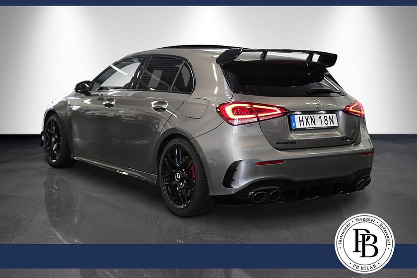 Bild 3 av Mercedes-Benz AMG A 45 S 4MATIC+ Pano Skalstolar Aero Max Spec