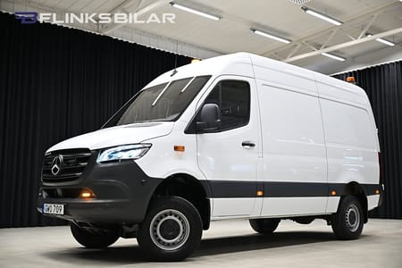 Mercedes-Benz Sprinter 319 CDI 4x4 Panel Van 9G 190HK Automat|Servicebil|V-Inredd|SeUtr!