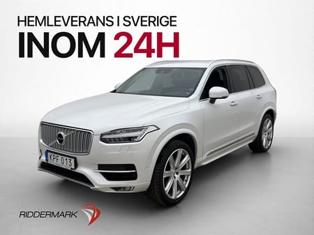 Volvo XC90 7-seater D5 AWD Inscription 7-Sits VOC Kamera CarPlay Drag