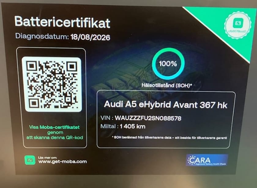 Bild 2 av Audi A5 Avant e-hybrid quattro