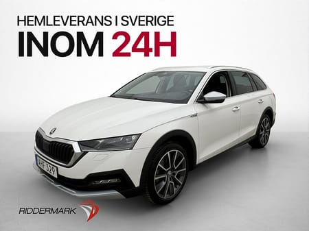 Škoda Octavia Scout Skoda 2.0 TDI 4x4 Cockpit B-Kamera Drag D-Värm