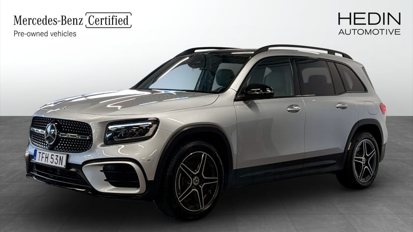 Bild 1 av Mercedes-Benz GLB 200 AMG Line 7-Sits Night Package Värmare Drag
