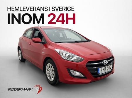Hyundai i30 1.6 CRDi 110hk Svensksåld 0.36 l/mil