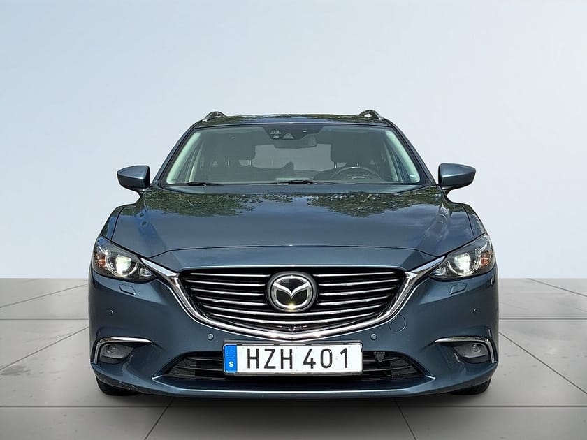 Bild 2 av Mazda 6 Wagon SKYACTIV-D AWD Drag/MoK/Adaptiv Fart/SoV-Däck/Kamera