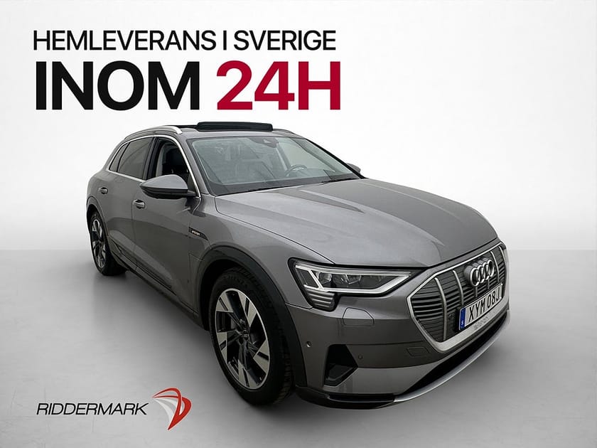Bild 1 av Audi e-tron 55 quattro Pano B&O 360° Skinn CarPlay Drag