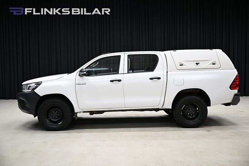 Bild 2 av Toyota Hilux Dubbelhytt 2.4 AWD 150HK Dubbelhytt|Kåpa|Webasto|Moms
