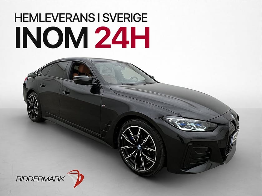 Bild 3 av BMW i4 M50 xDrive Gran Coupé Fully Charged Taklucka H/K Drag
