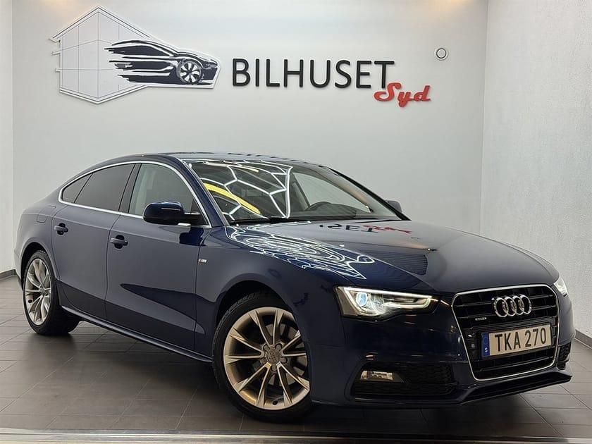 Bild 1 av Audi A5 Sportback 2.0 TDI Quattro190hk S-Line/Proline Värm/Krok