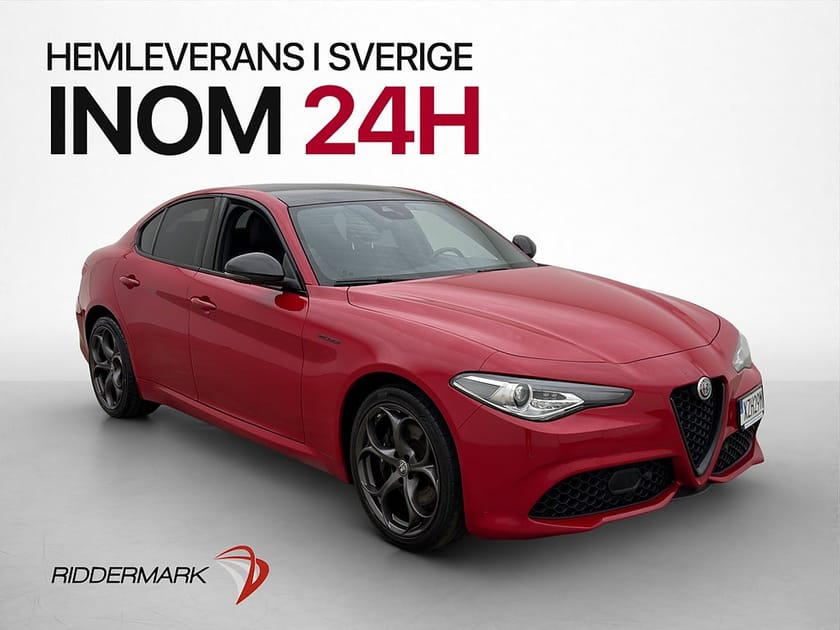 Bild 3 av Alfa Romeo Giulia Q4 280hk Veloce Pano H/K Skinn En-brukare