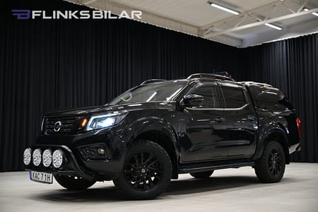 Nissan Navara Dubbelhytt 190HK Automat|N-Guard|Kåpa|Drag|Värmare|Leasbar|SeUtr!!