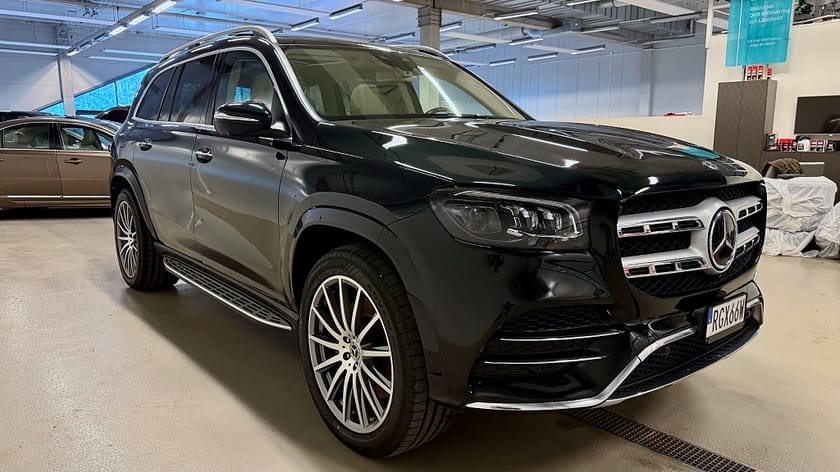 Bild 2 av Mercedes-Benz GLS 400 d 4MATIC AMG / Premiumpaket Plus/6-Sits / Soft-Close / HUD