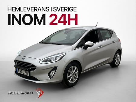 Ford Fiesta 125hk Titanium LED-Ramp P-Sensorer CarPlay