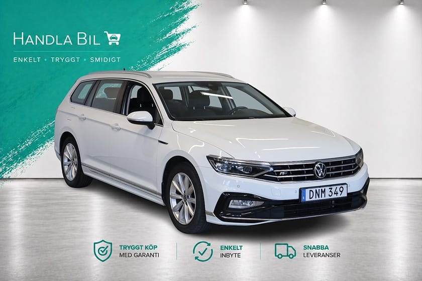 Bild 2 av Volkswagen Passat Sportscombi 2.0 TDI DPF SCR 4Motion DSG Sekventiell, 200hk, 2021