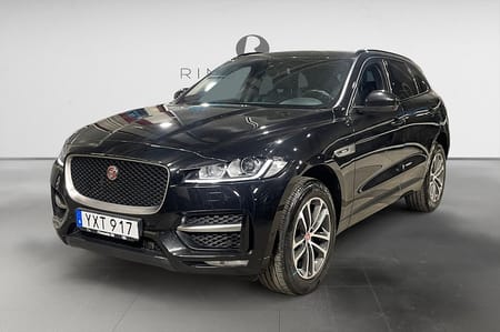 Jaguar F-Pace 25d AWD R-Sport 240 HK AUT PDC PANO NAVI M&K 0.5l/MIL