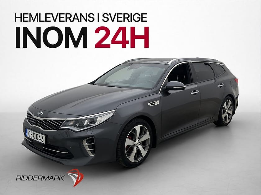 Bild 3 av Kia Optima Sport Wagon GT SW 2.0 245hk Pano H/K Kamera Skinn Elstol Drag