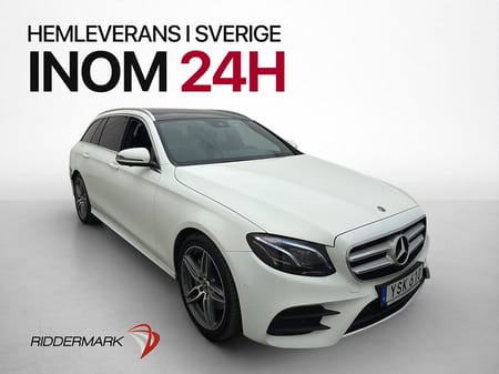 Mercedes-Benz E 220 T d 4MATIC E220 AMG Pano 360° Värmare Drag
