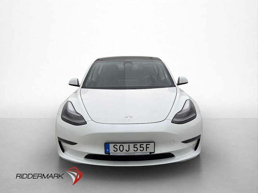 Bild 3 av Tesla Model 3 Long Range AWD MOMS Svensksåld Panorama