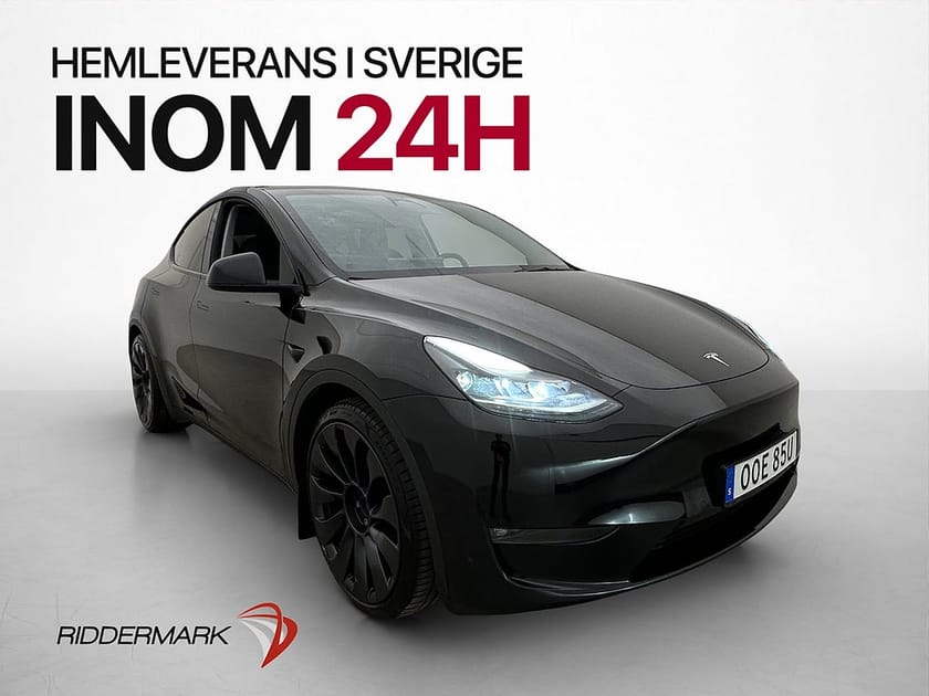 Bild 1 av Tesla Model Y Performance 534hk Autopilot Pano Svensksåld