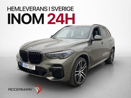 BMW X5 xDrive45e iPerformance M-Sport Pano HUD Luftfjädring Laser 360°