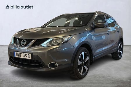 Nissan Qashqai 1.5 dCi DPF 110 Hk N-Vision Panorama 360 kam Dragkrok