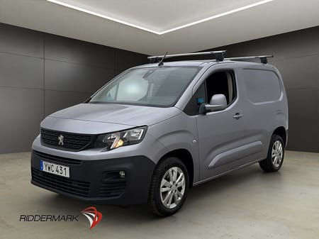 Peugeot Partner Utökad Last 1.5HDi Värmare Drag 3-Sits B-Kamera Takräcke