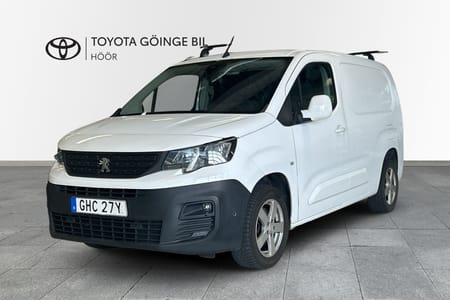 Peugeot Partner Utökad Last 1.5 BlueHDi 102hk Man Värmare Dragkrok Moms