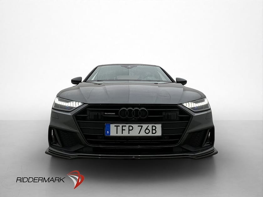 Bild 2 av Audi A7 Sportback 55 TFSI e quattro SB Q 367hk S-Line Cockpit B&O 360° Matrix